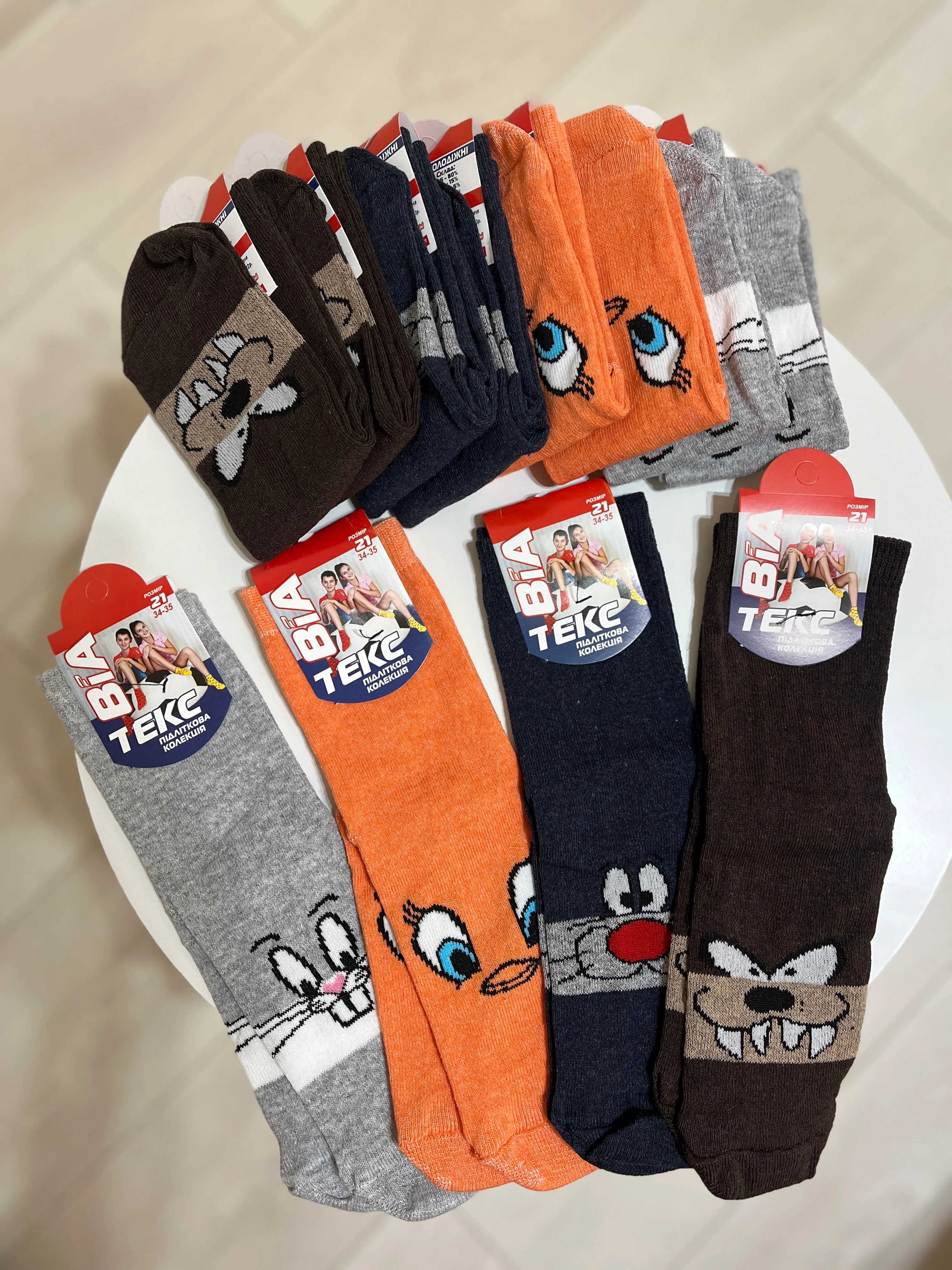 Шкарпетки кулір р. 34-35 - фото 6