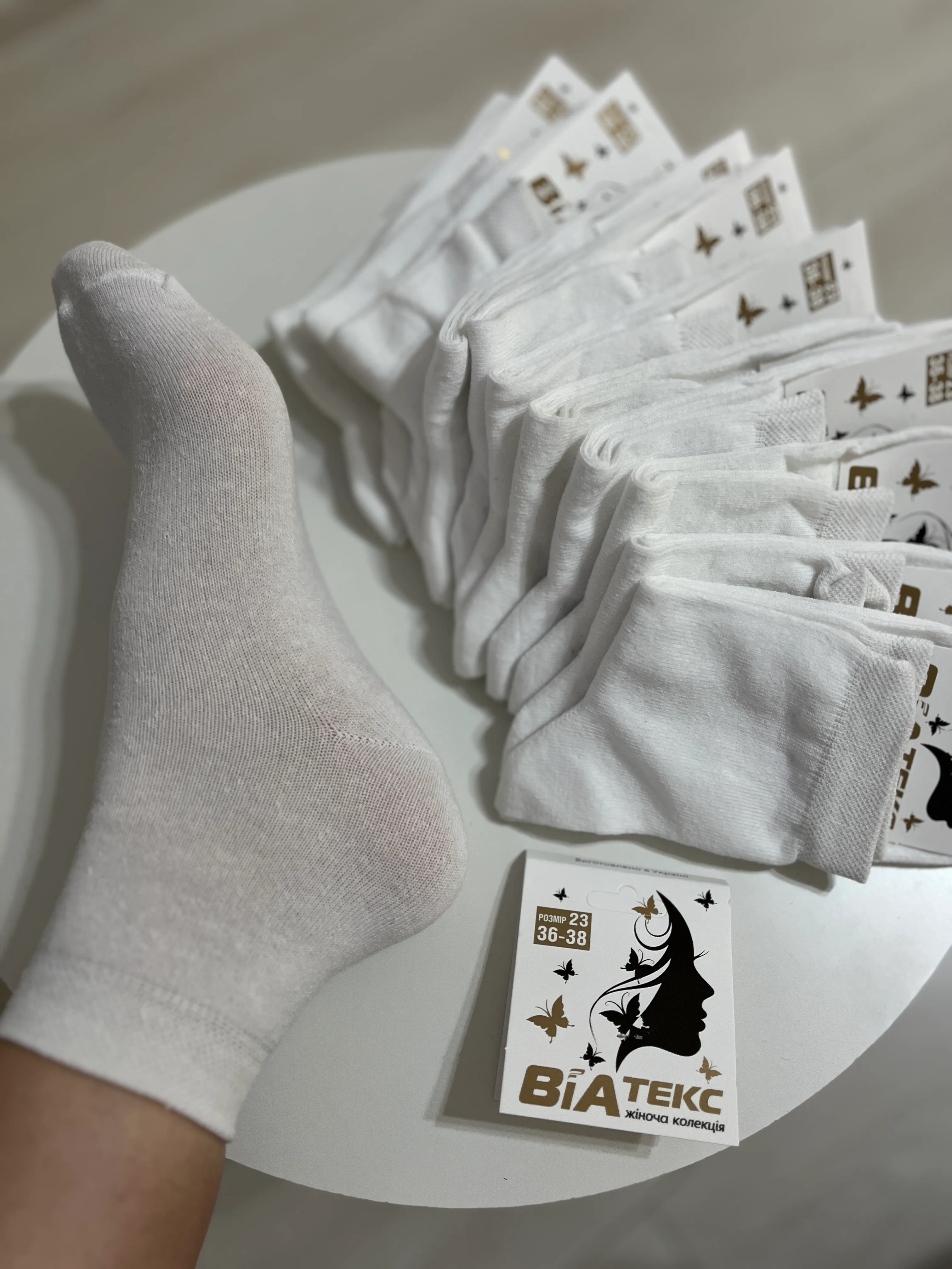 Шкарпетки кулір жіночі р. 36-37 - фото 2