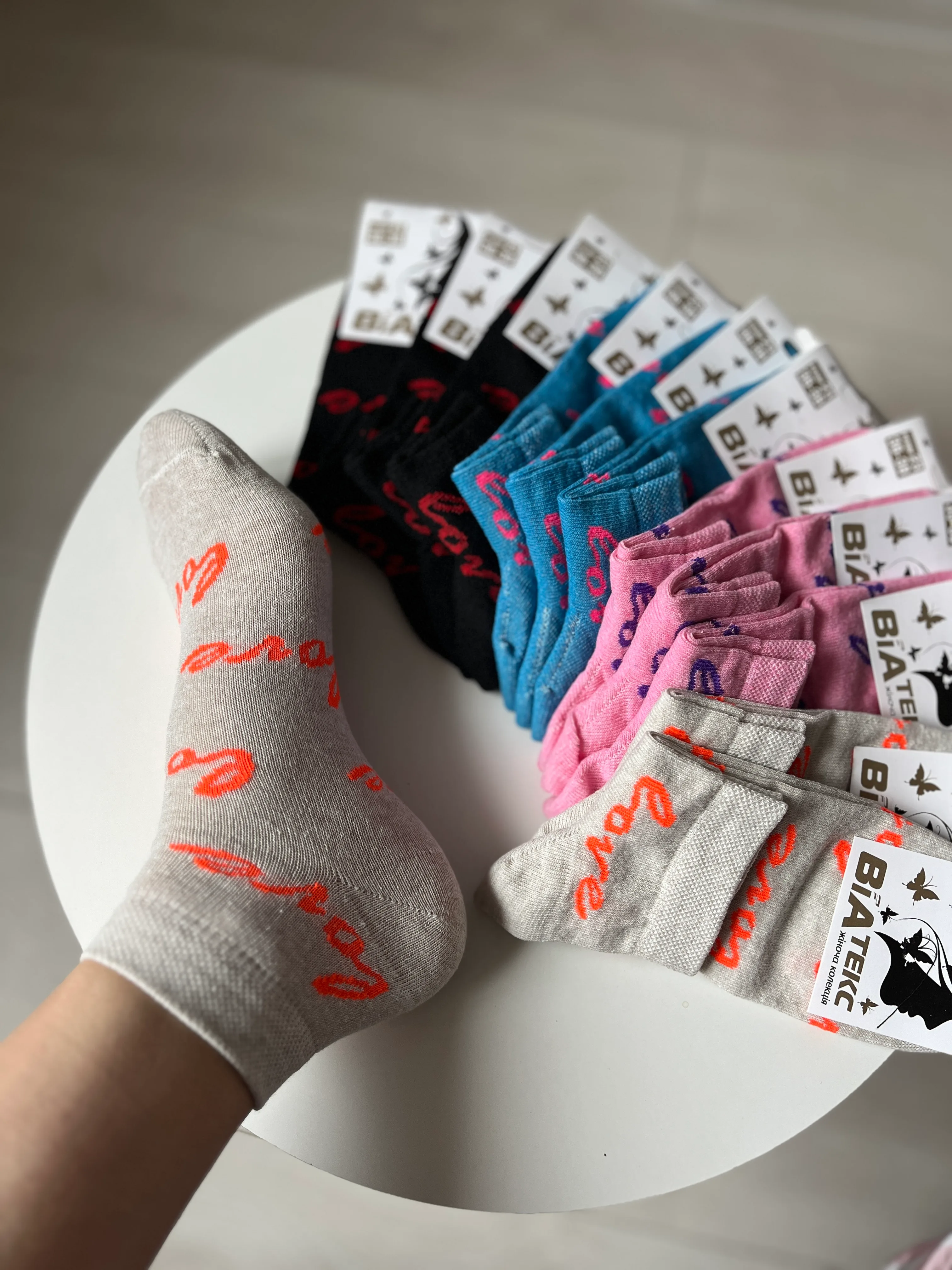 Шкарпетки патік жіночі р. 36-37 - фото 2