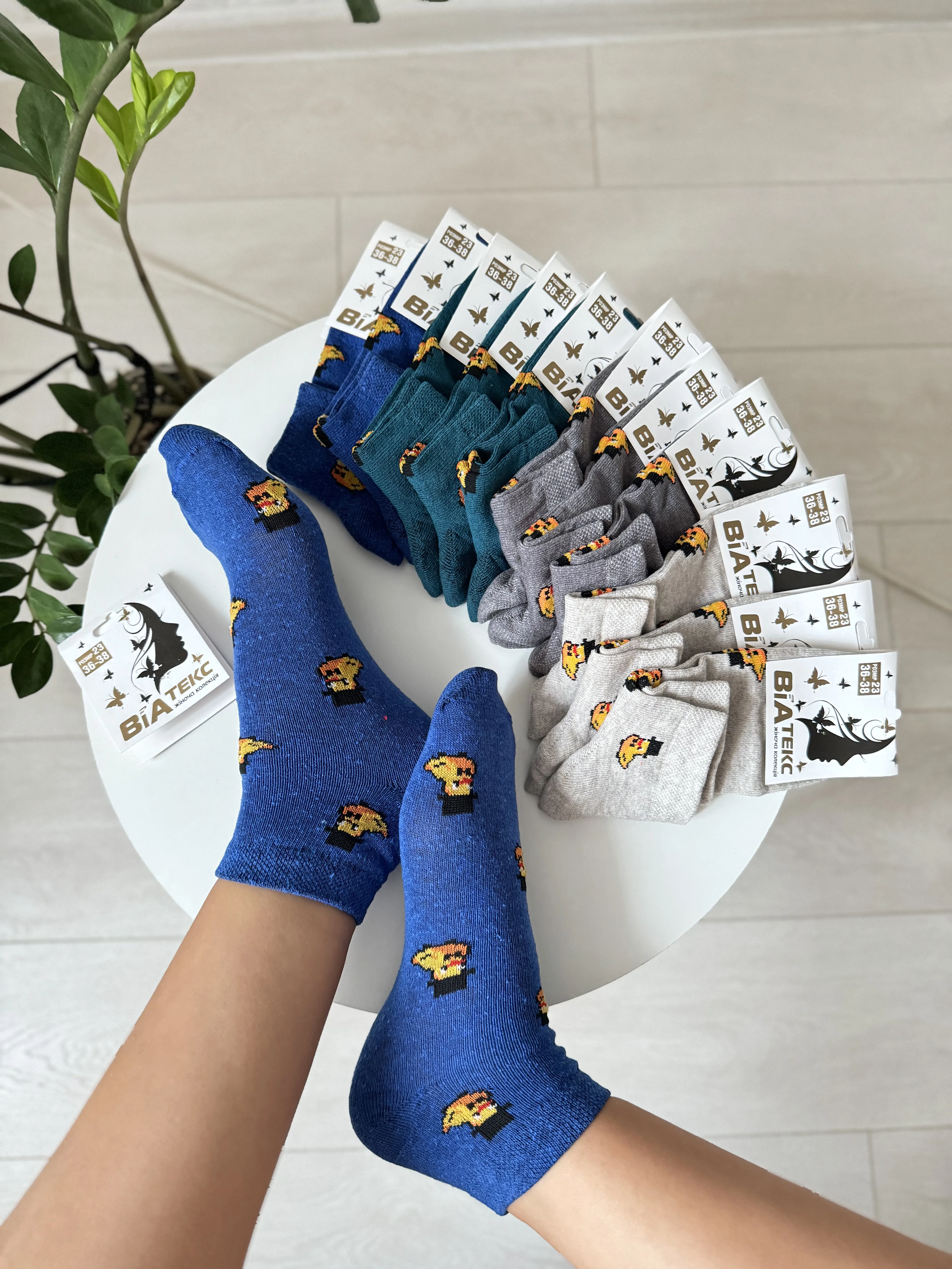 Шкарпетки патік жіночі р. 36-37 - фото 9