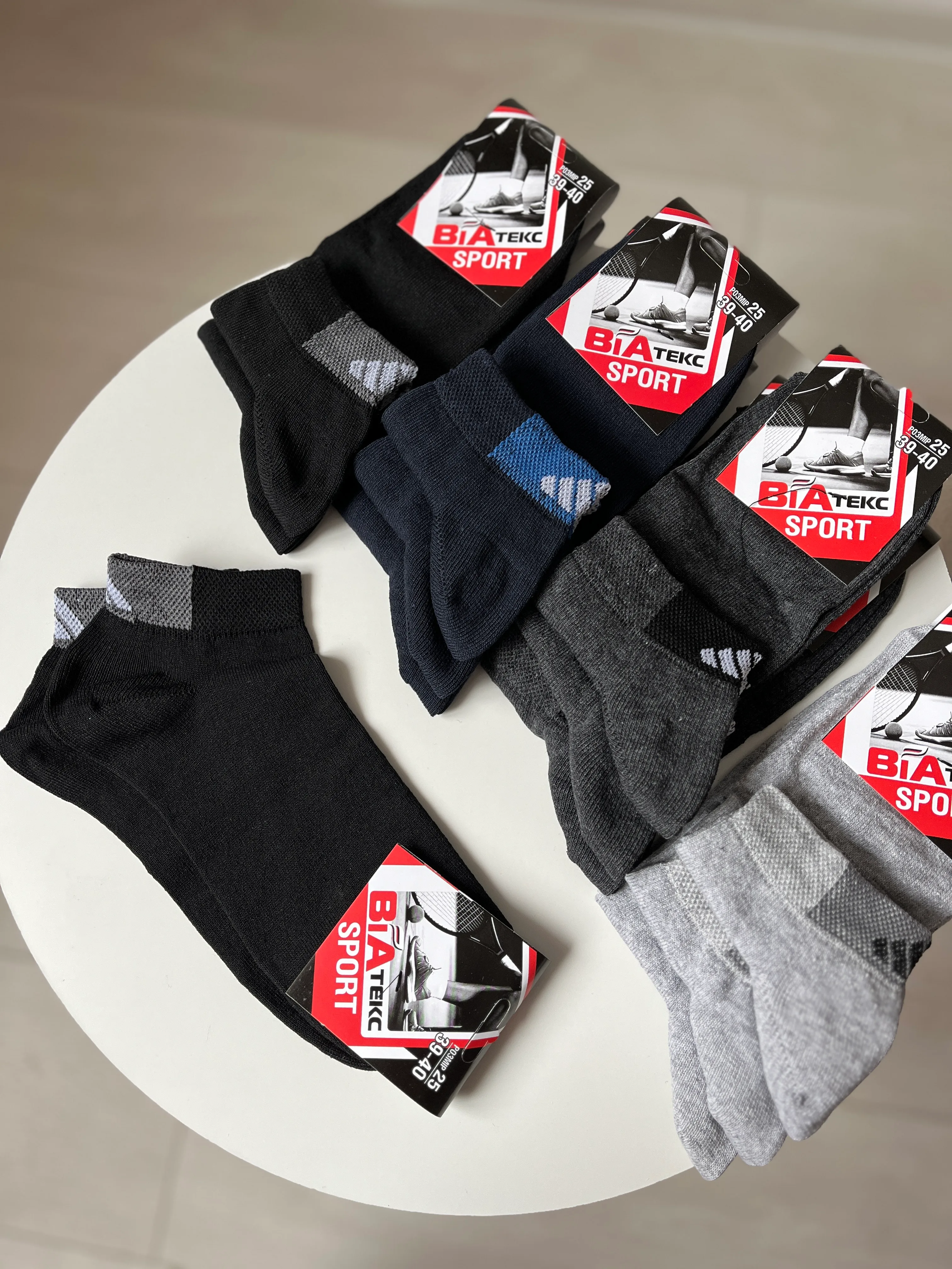 Шкарпетки патік чоловічі р. 38-40 - фото 2