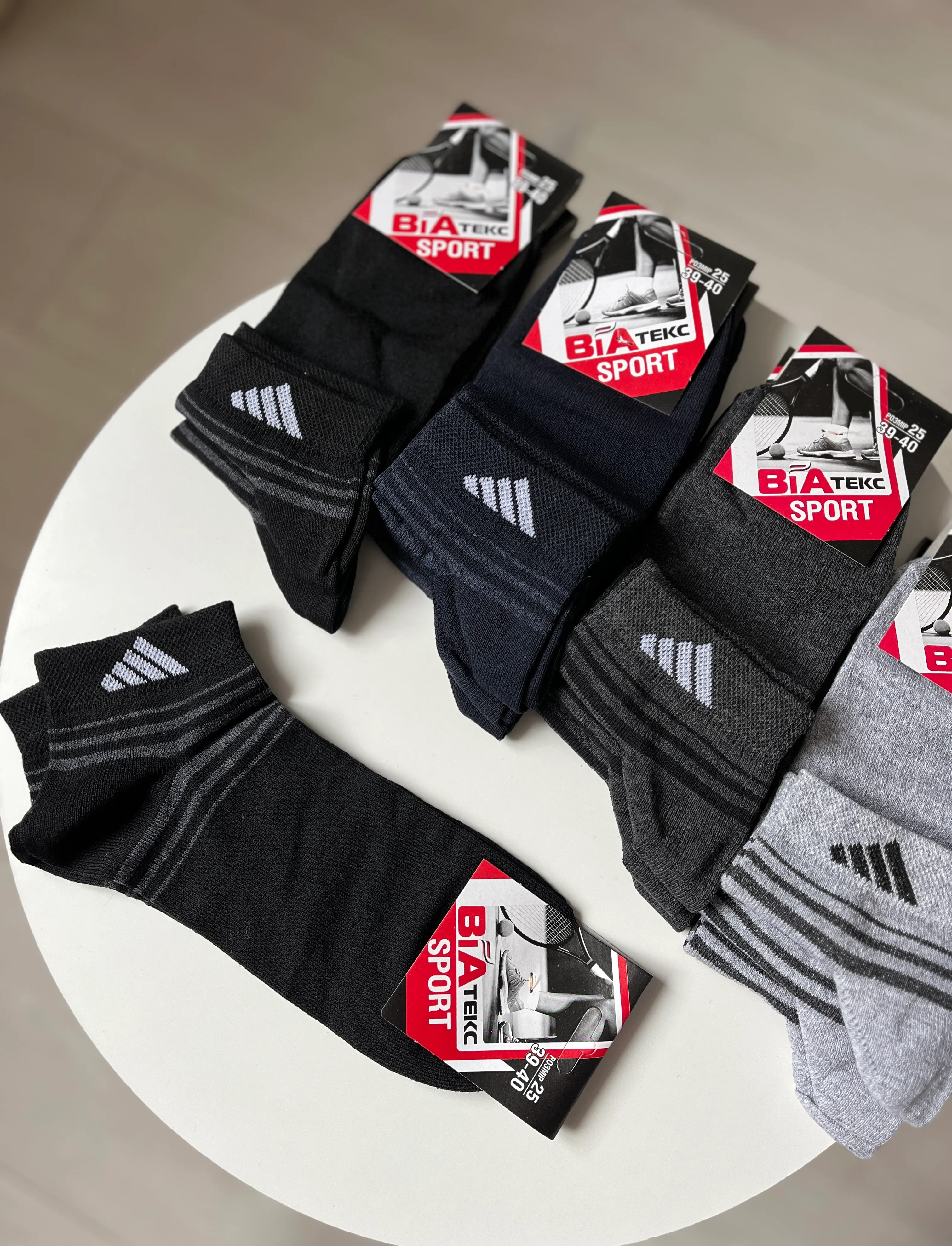 Шкарпетки патік чоловічі р. 38-40 - фото 3