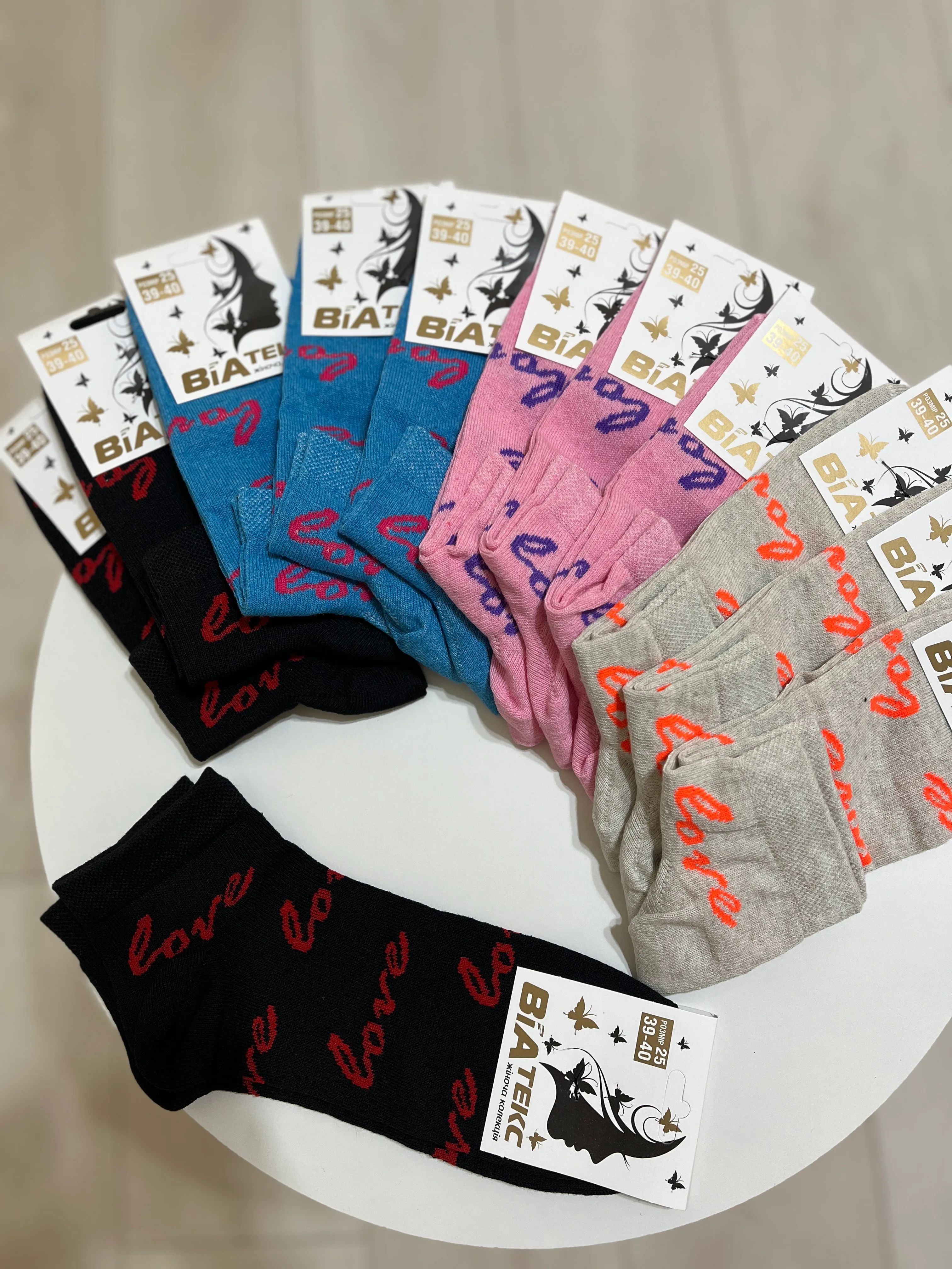 Шкарпетки патік жіночі р. 38-40 - фото 4