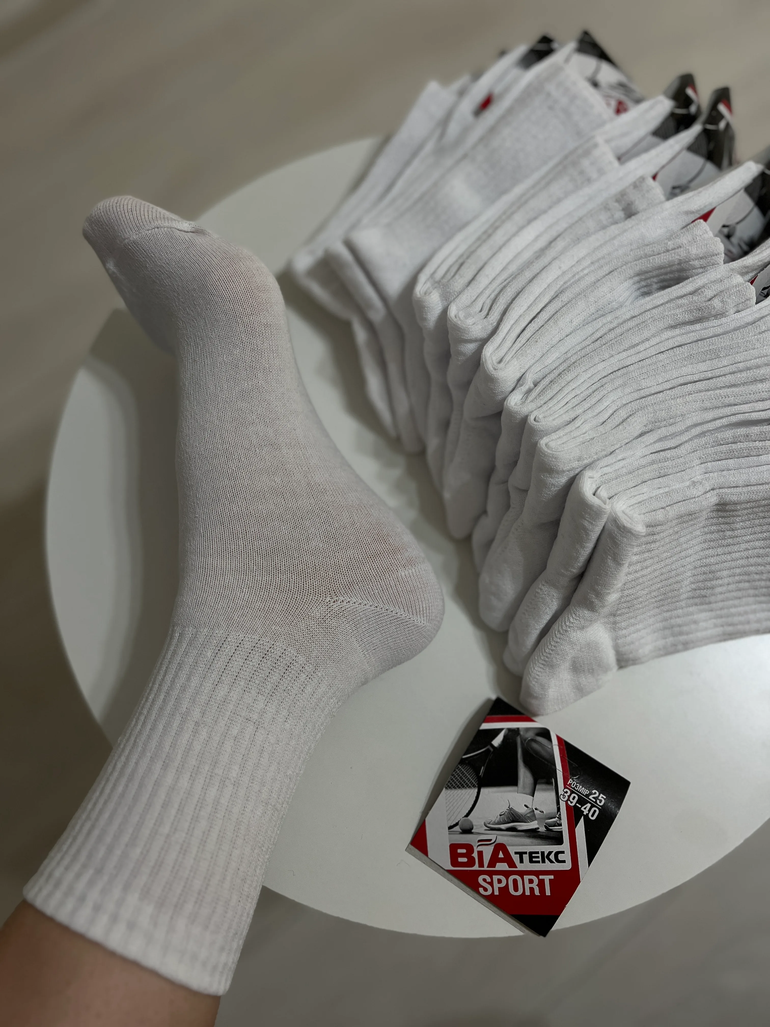 Шкарпетки з високою резинкою кулір жіночі р. 38-40 - фото 2