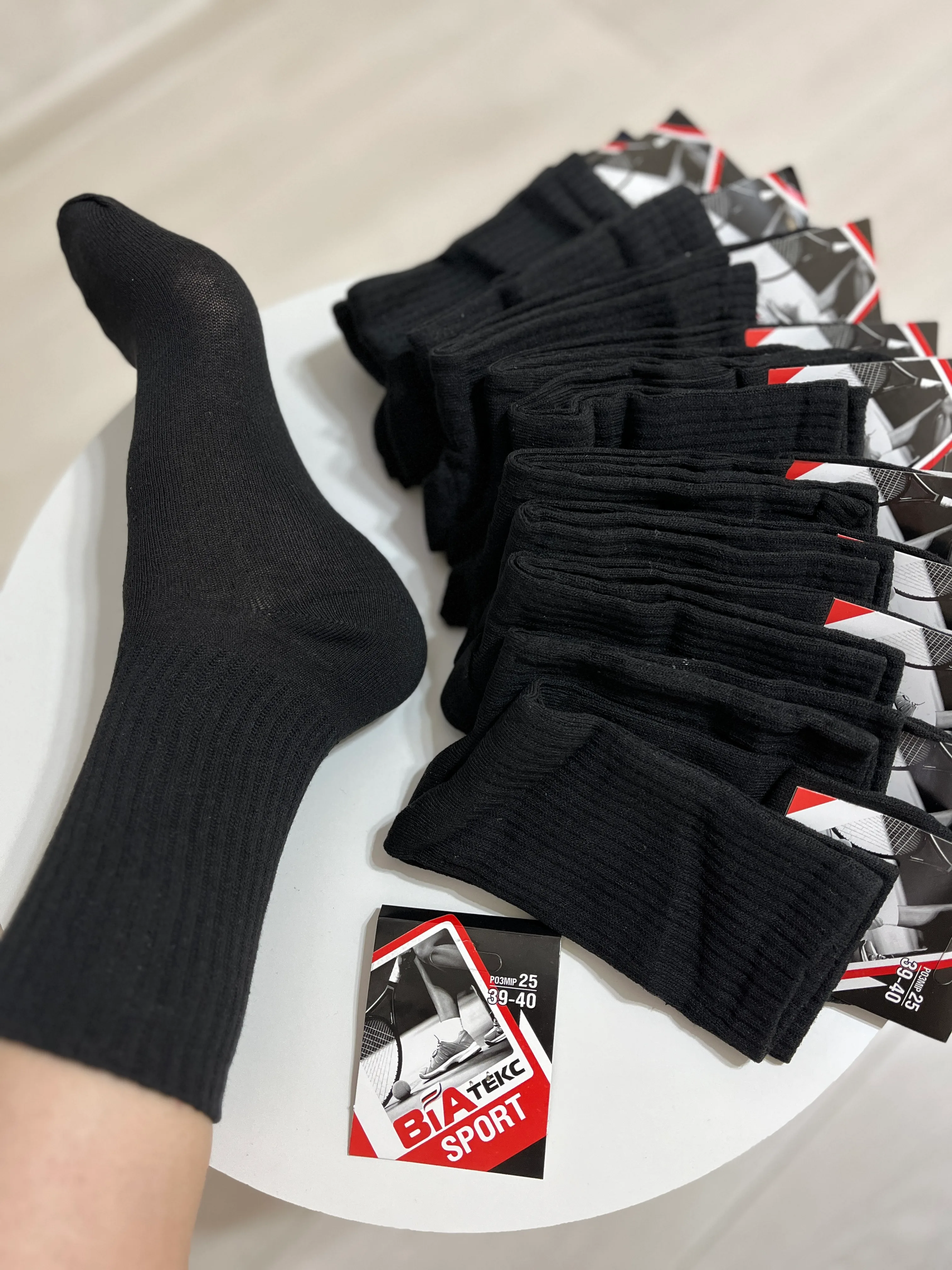 Шкарпетки з високою резинкою кулір жіночі р. 38-40 - фото 3
