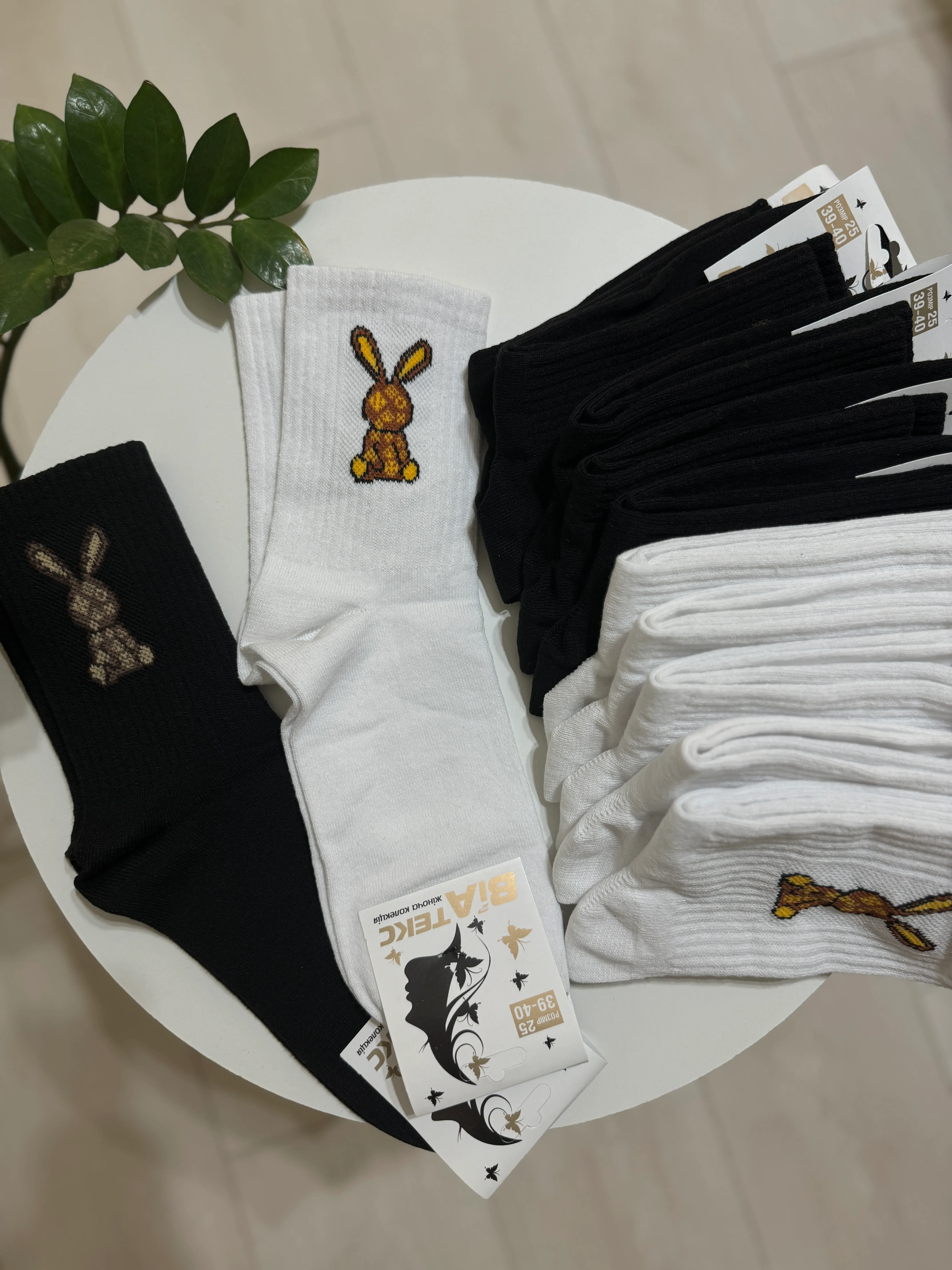 Шкарпетки з високою резинкою кулір жіночі р. 38-40 - фото 6