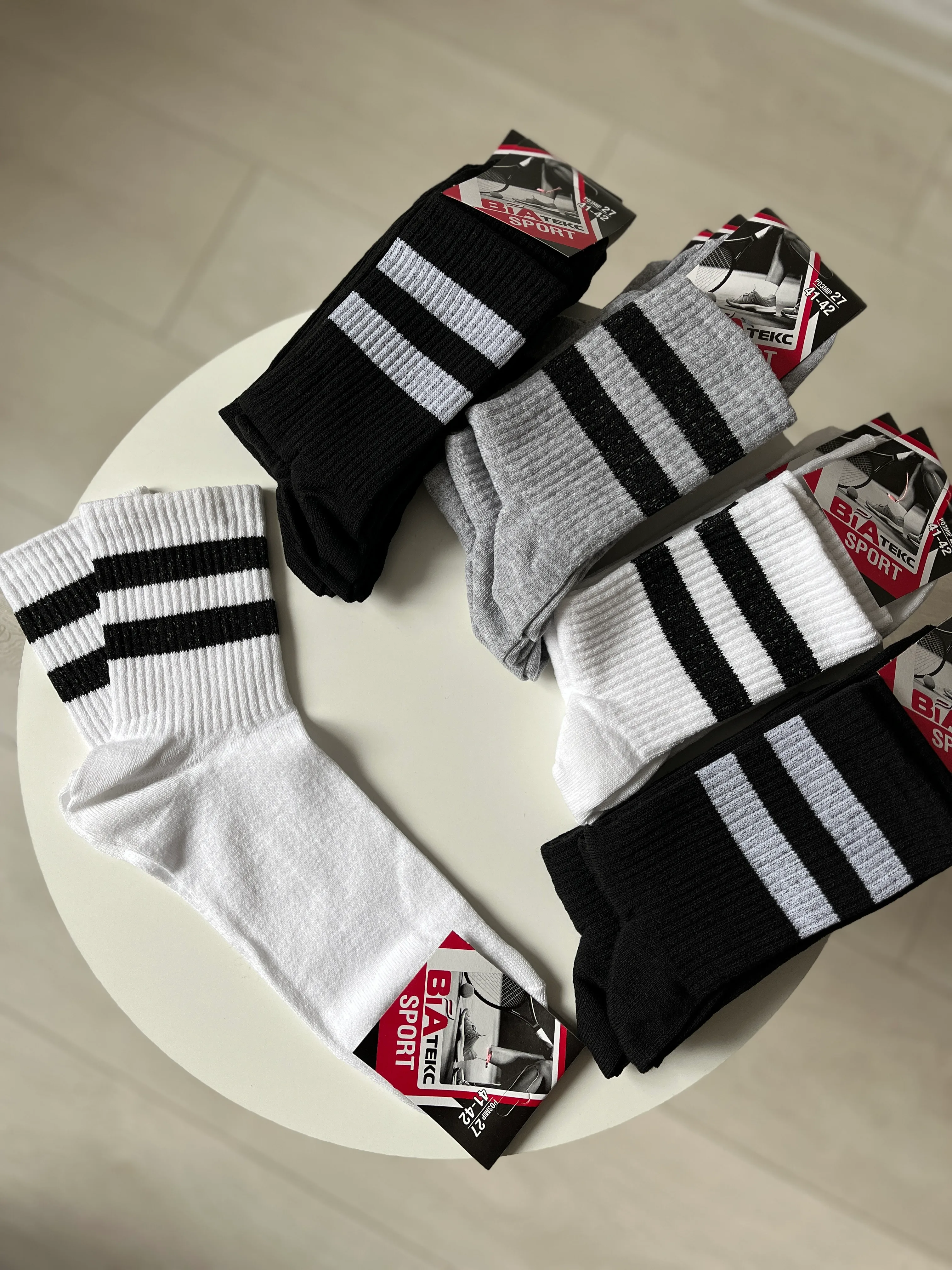 Шкарпетки з високою резинкою кулір чоловічі р. 41-42 - фото 2