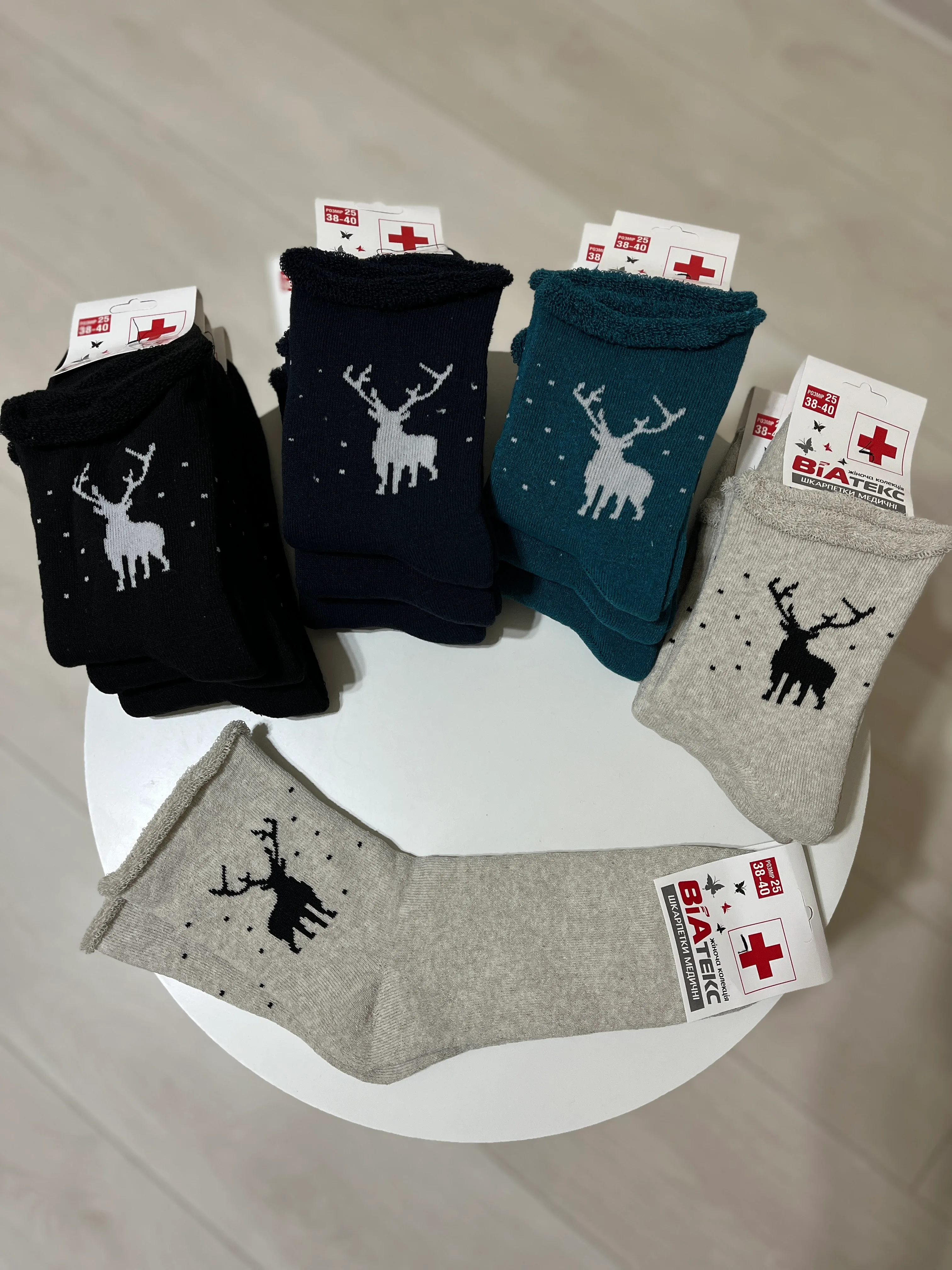 Медичні шкарпетки махра Р.25 - фото 6