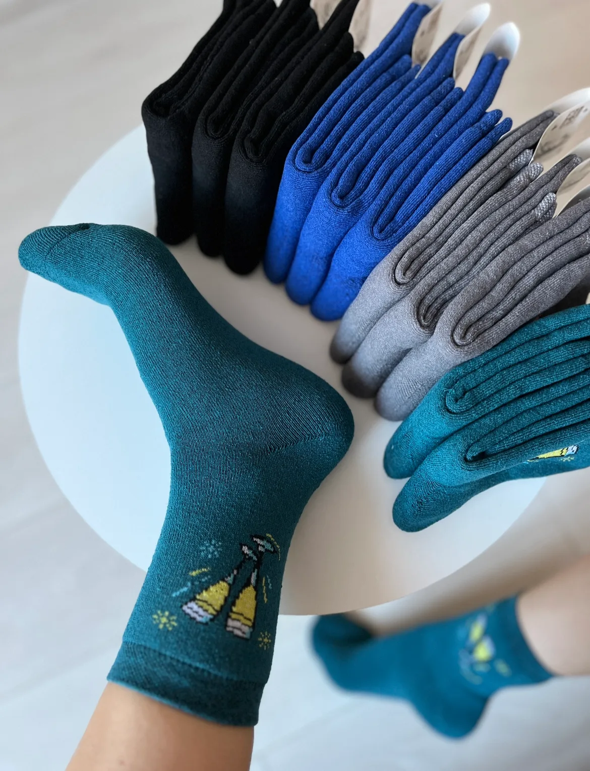 Новорічні шкарпетки махра Р.25 - фото 15