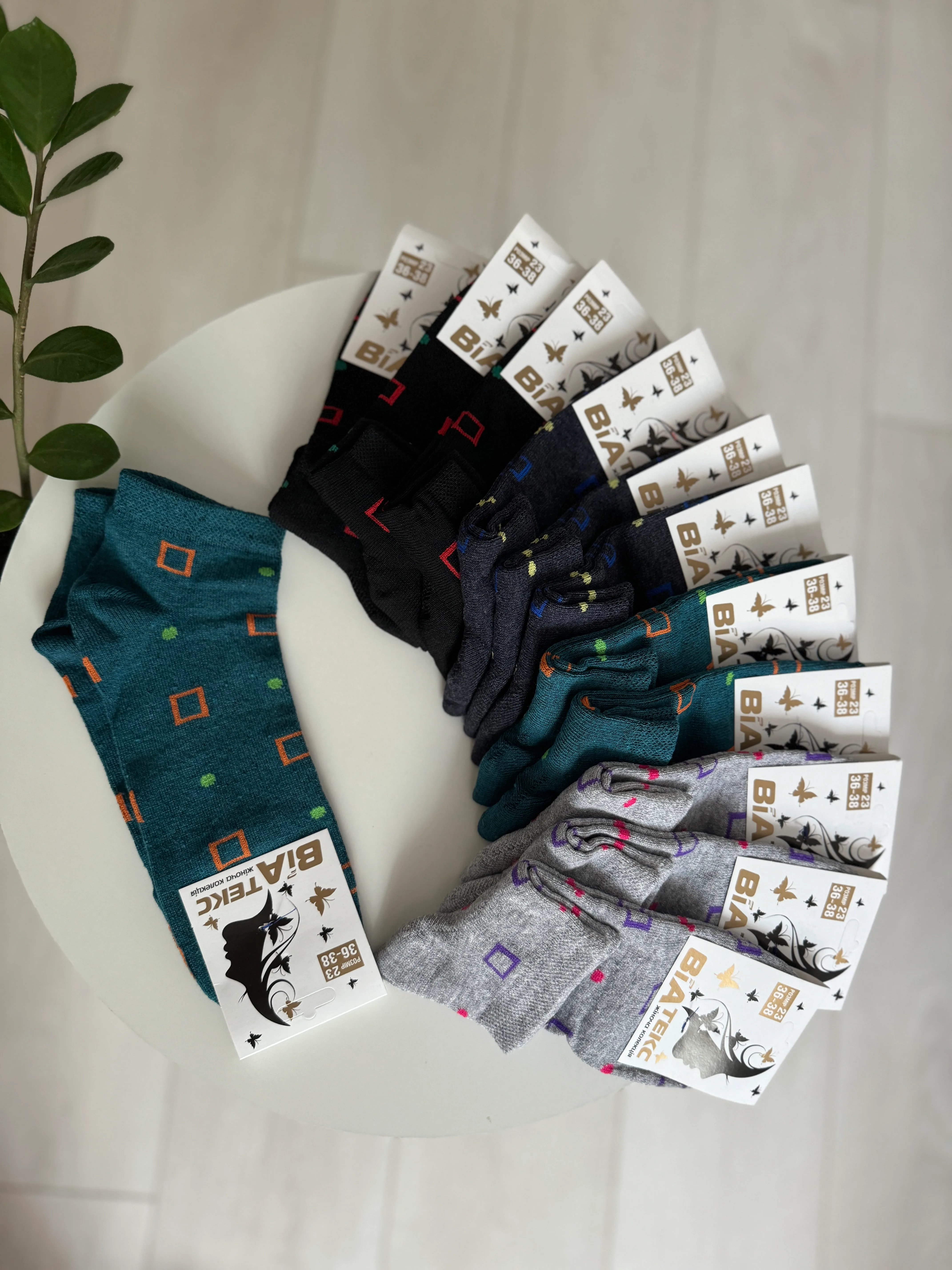 Шкарпетки патік жіночі сітка р. 36-37 - фото 4