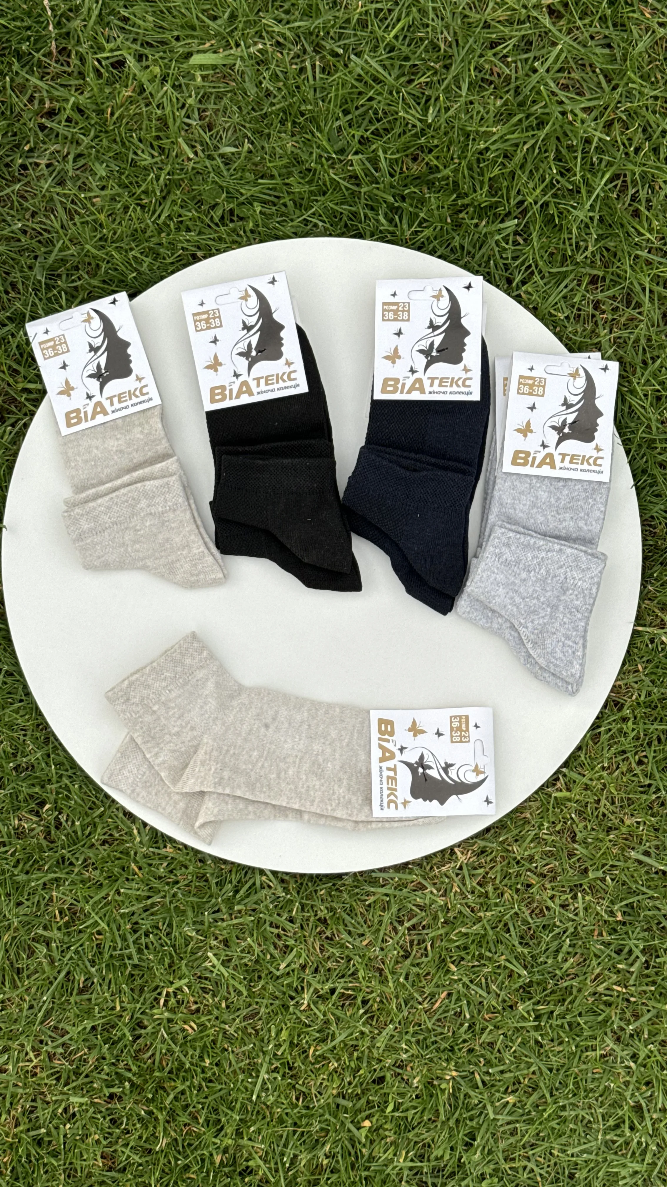 Шкарпетки патік жіночі сітка р. 36-37 - фото 8