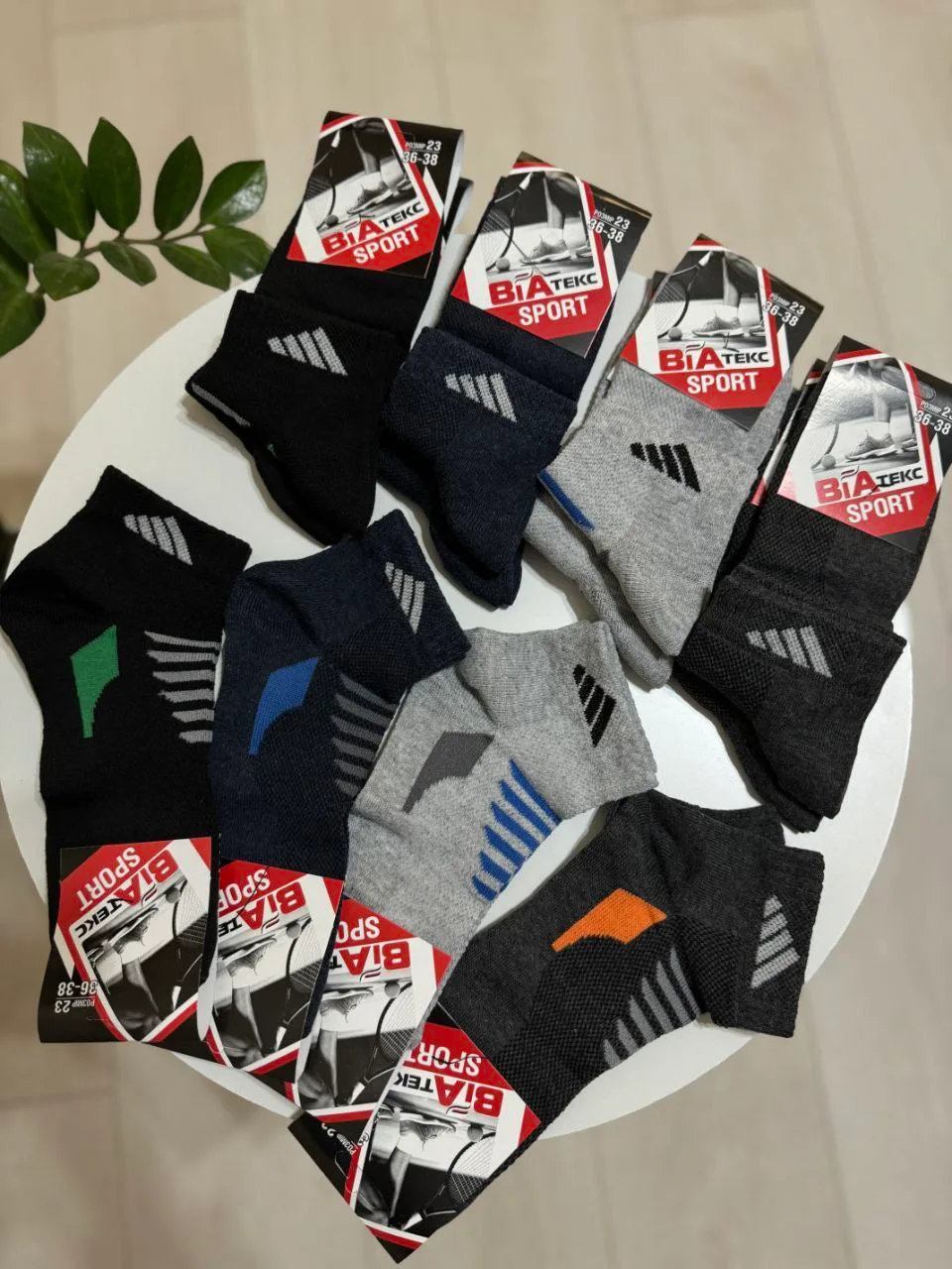 Шкарпетки патік чоловічі р. 36-38 - фото 9