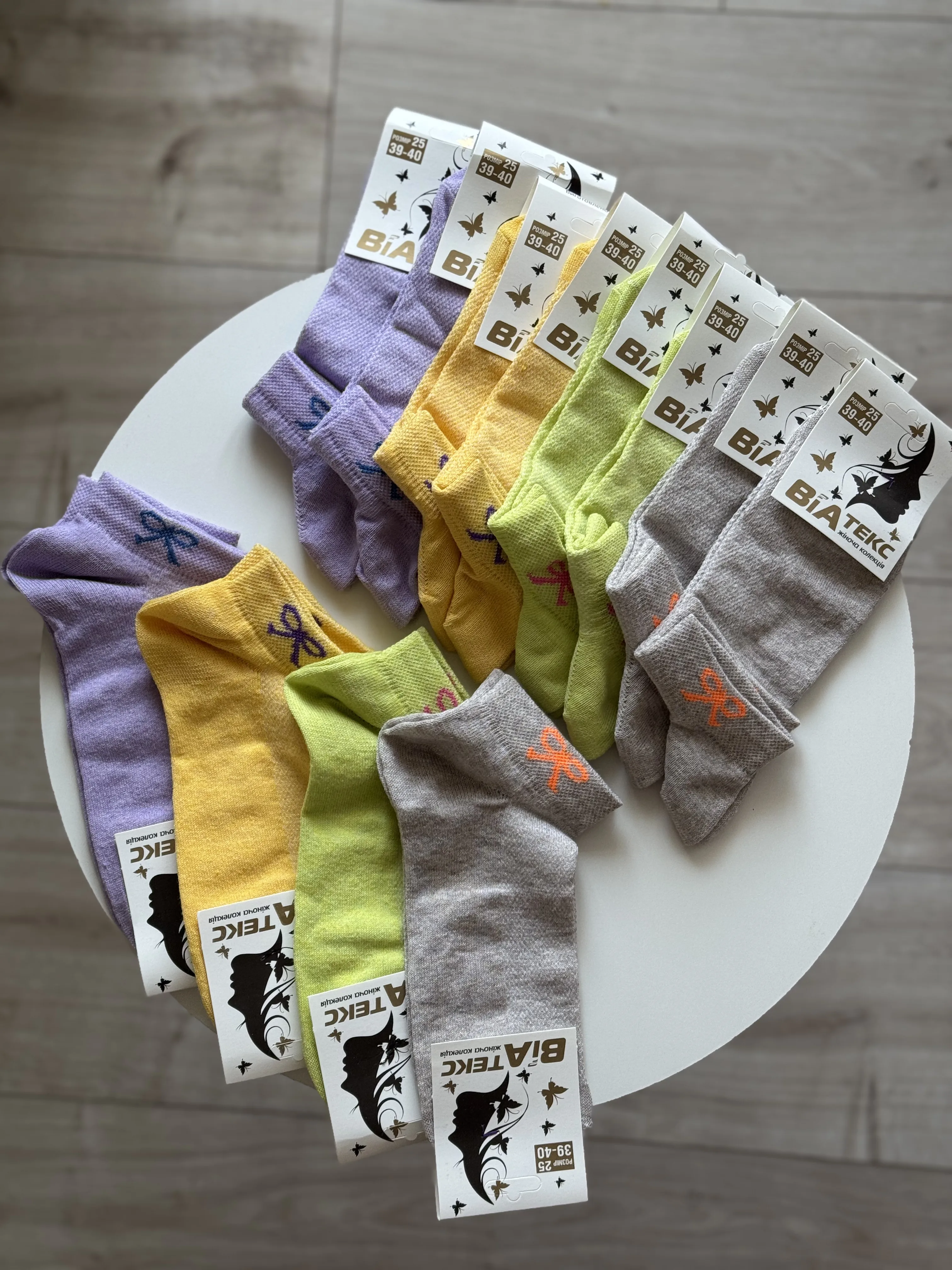 Шкарпетки патік жіночі сітка р. 38-40 - фото 10