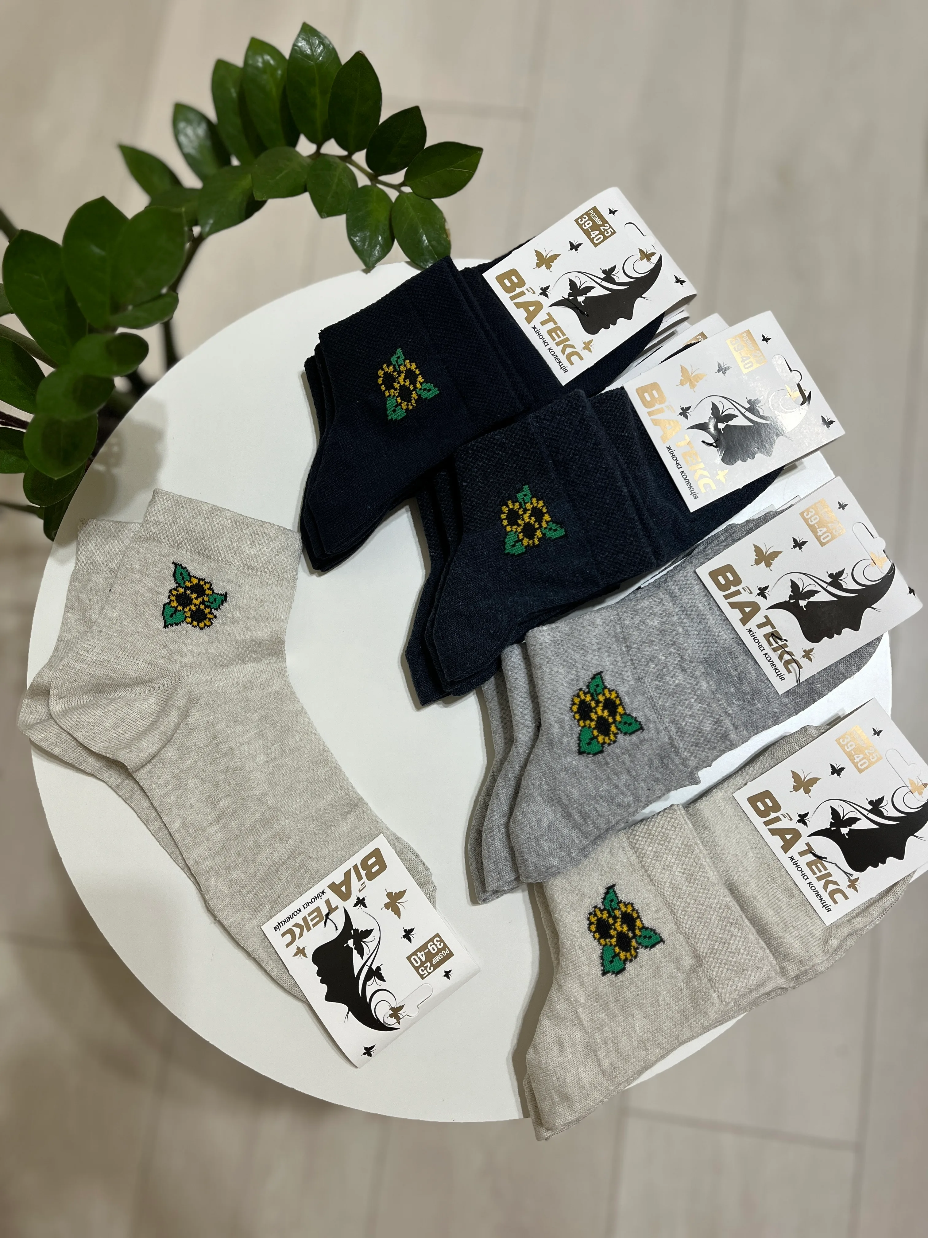 Шкарпетки патік жіночі сітка р. 38-40 - фото 7