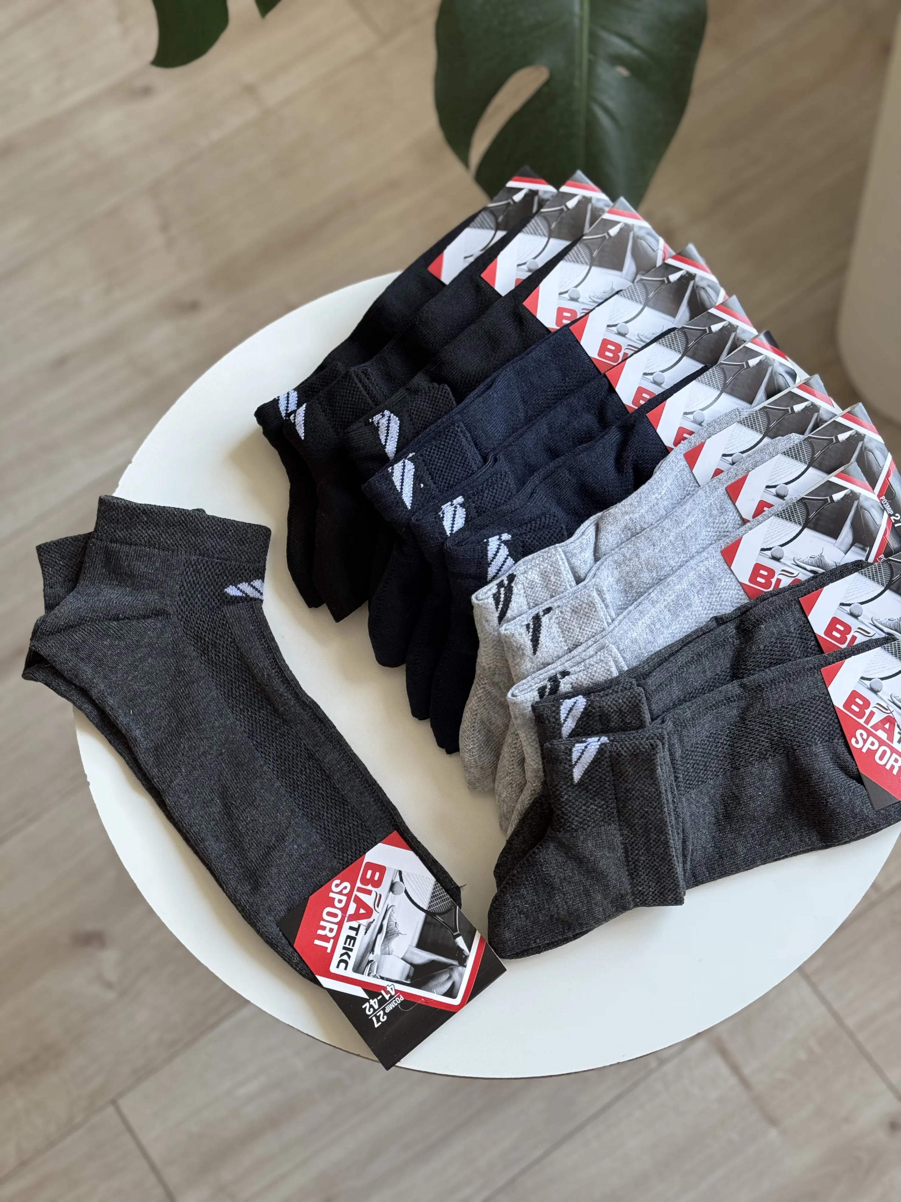 Шкарпетки патік чоловічі сітка р. 41-42 - фото 3