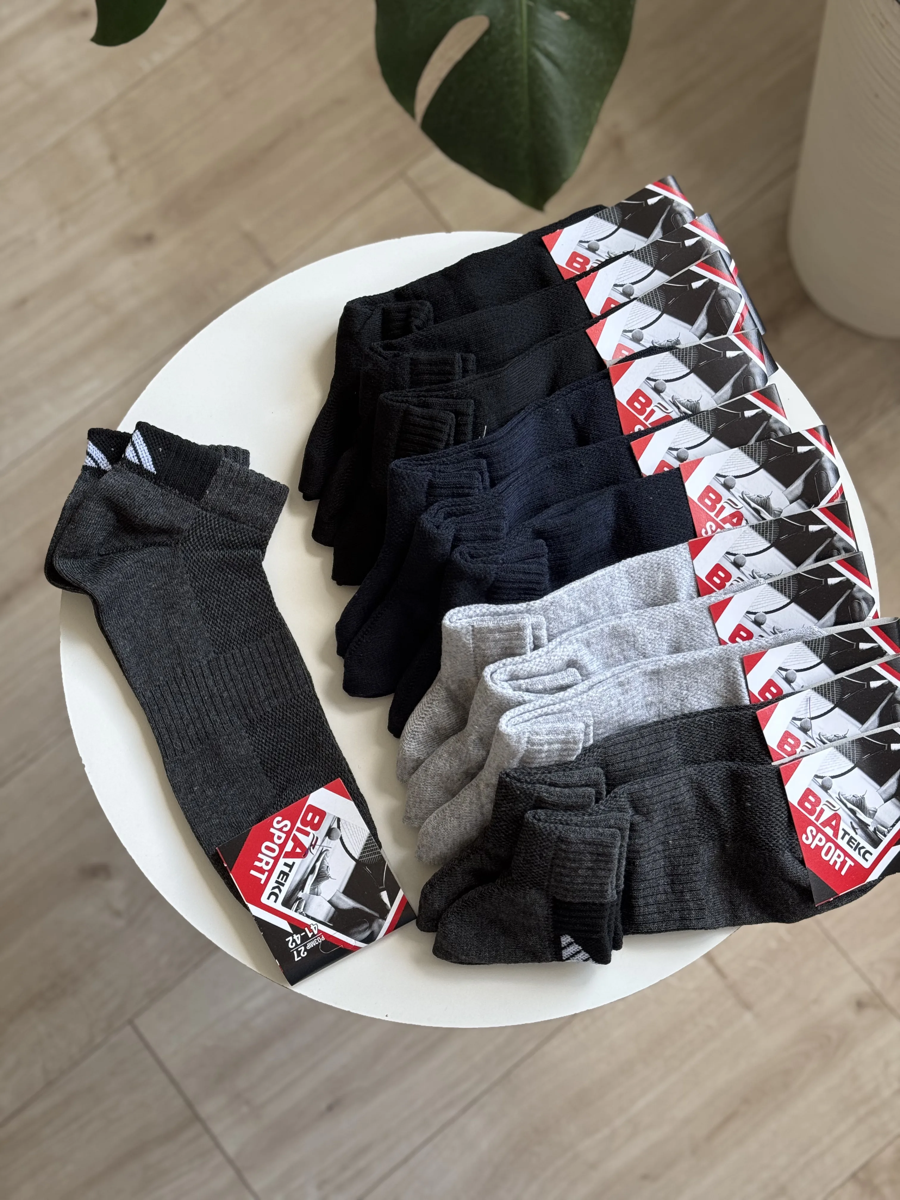 Шкарпетки патік чоловічі сітка р. 41-42 - фото 4