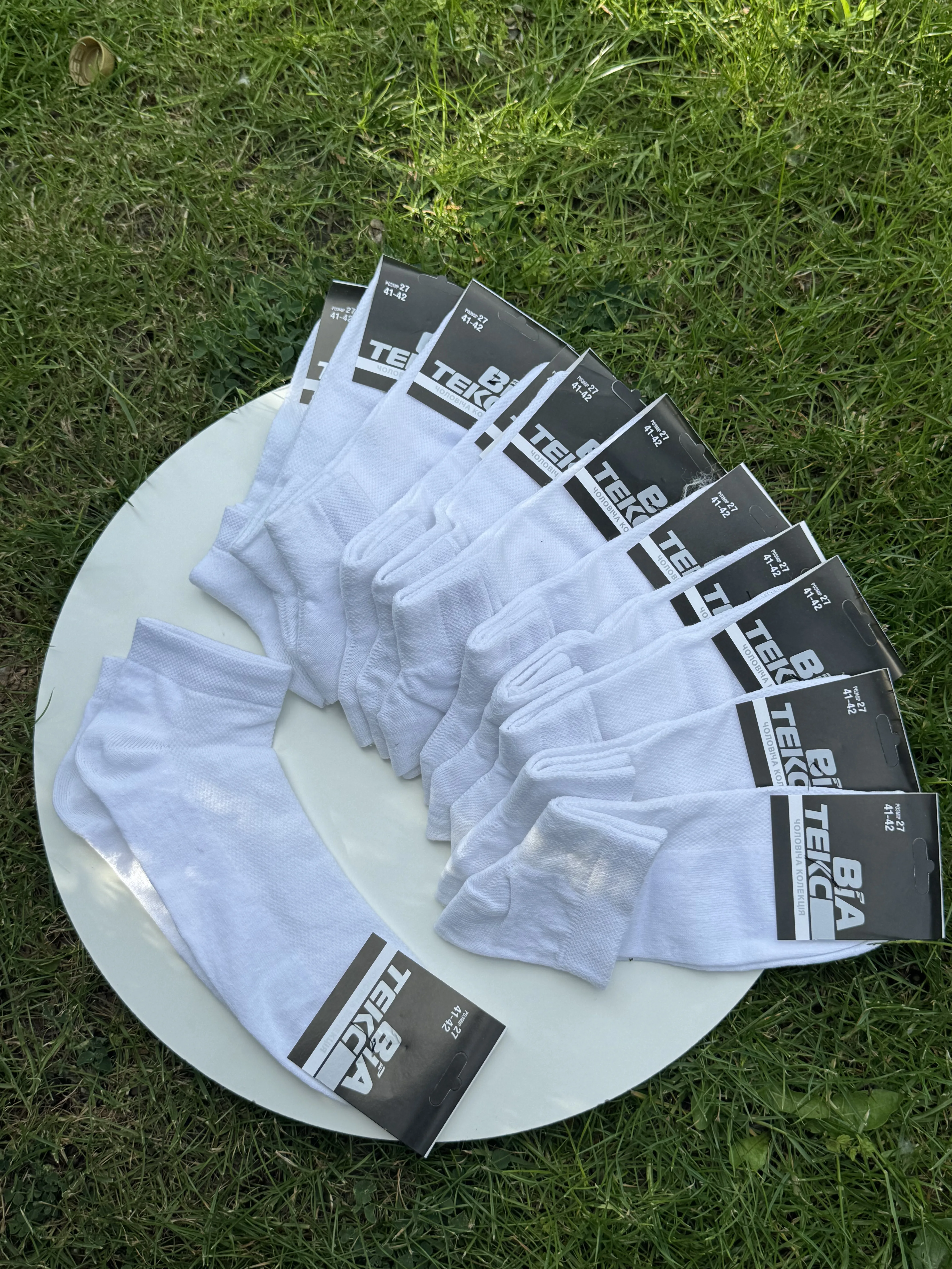 Шкарпетки патік чоловічі сітка р. 41-42 - фото 6