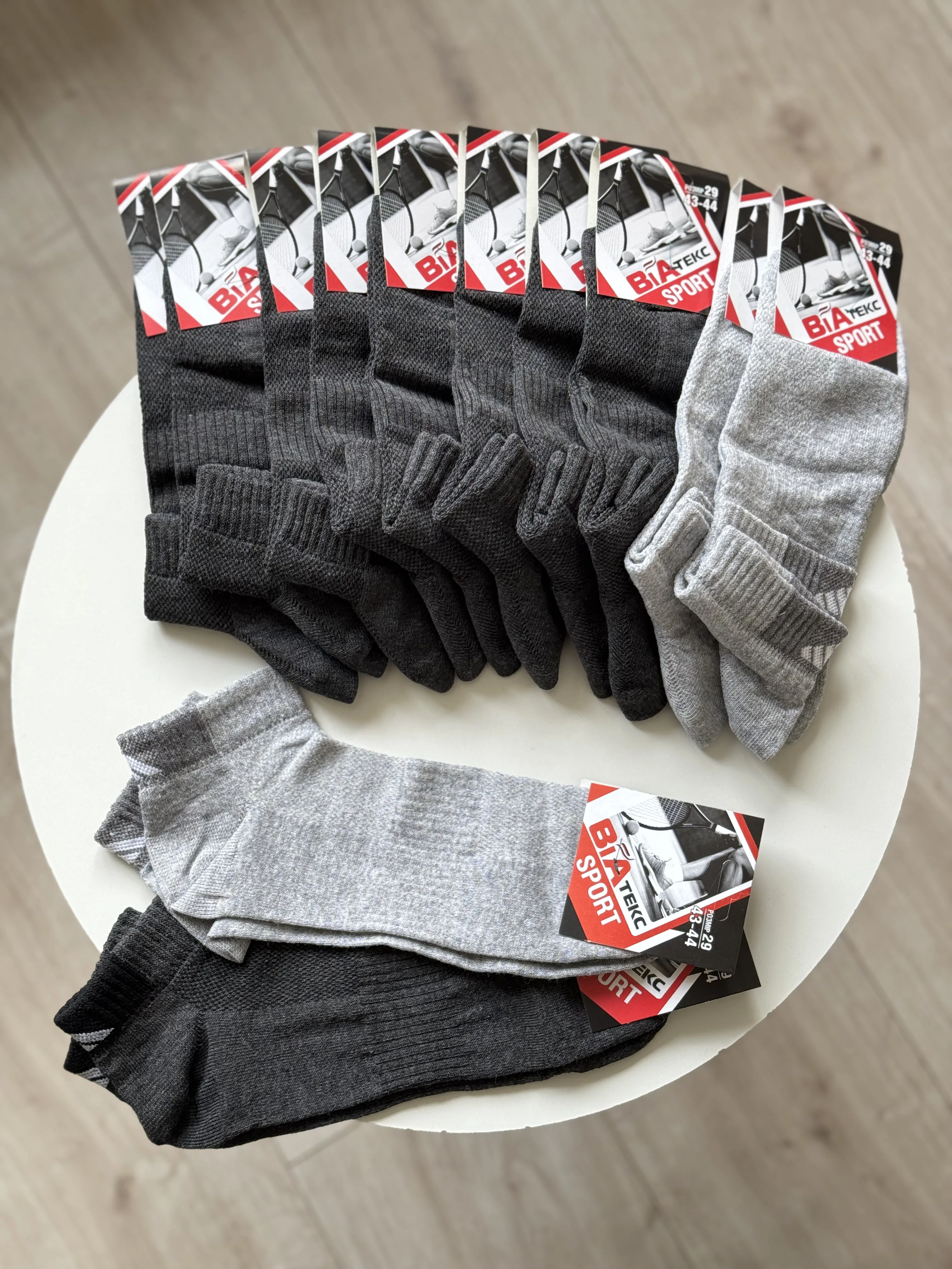 Шкарпетки патік чоловічі сітка р. 43-44 - фото 2