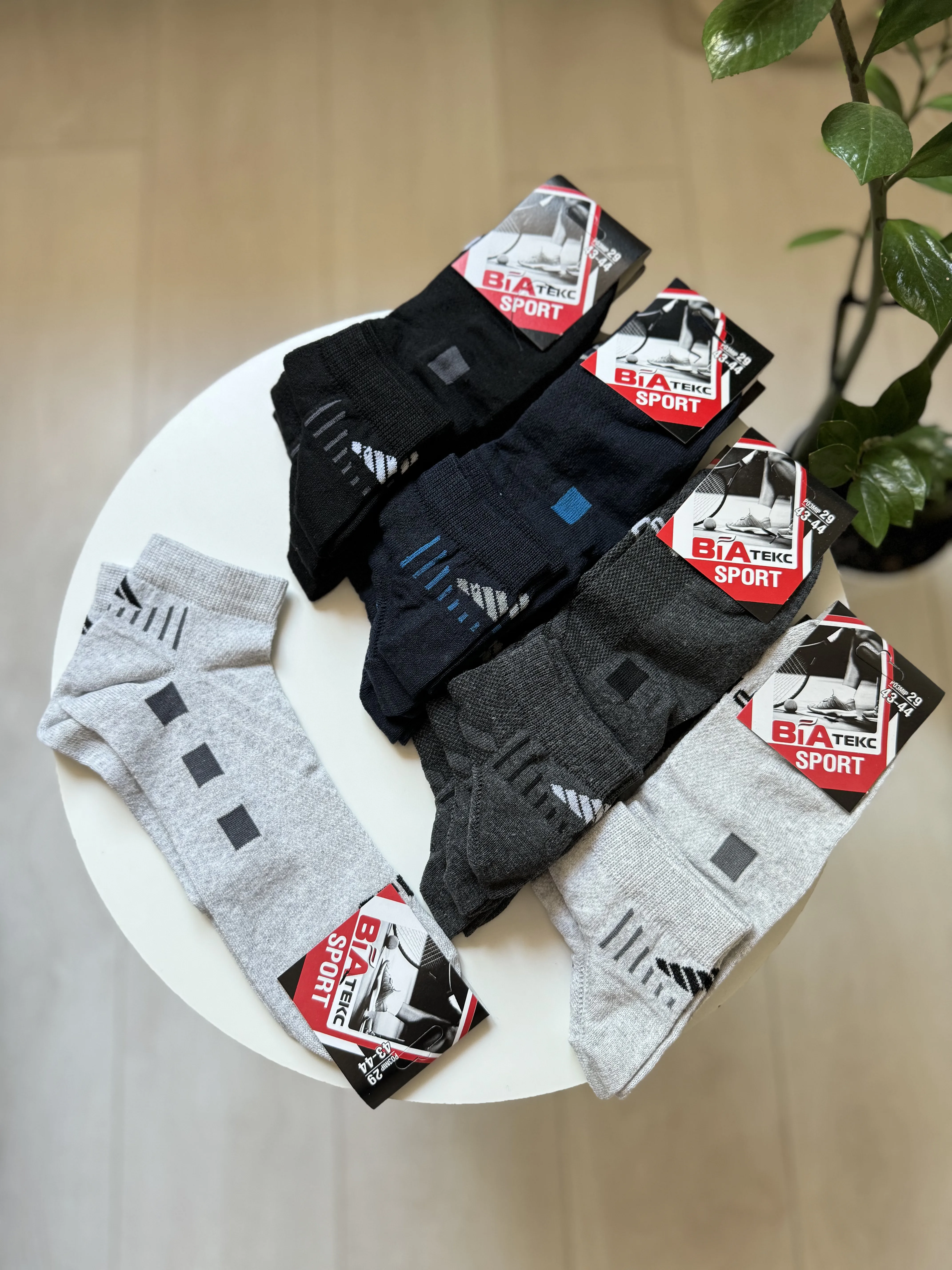 Шкарпетки патік чоловічі сітка р. 43-44 - фото 6