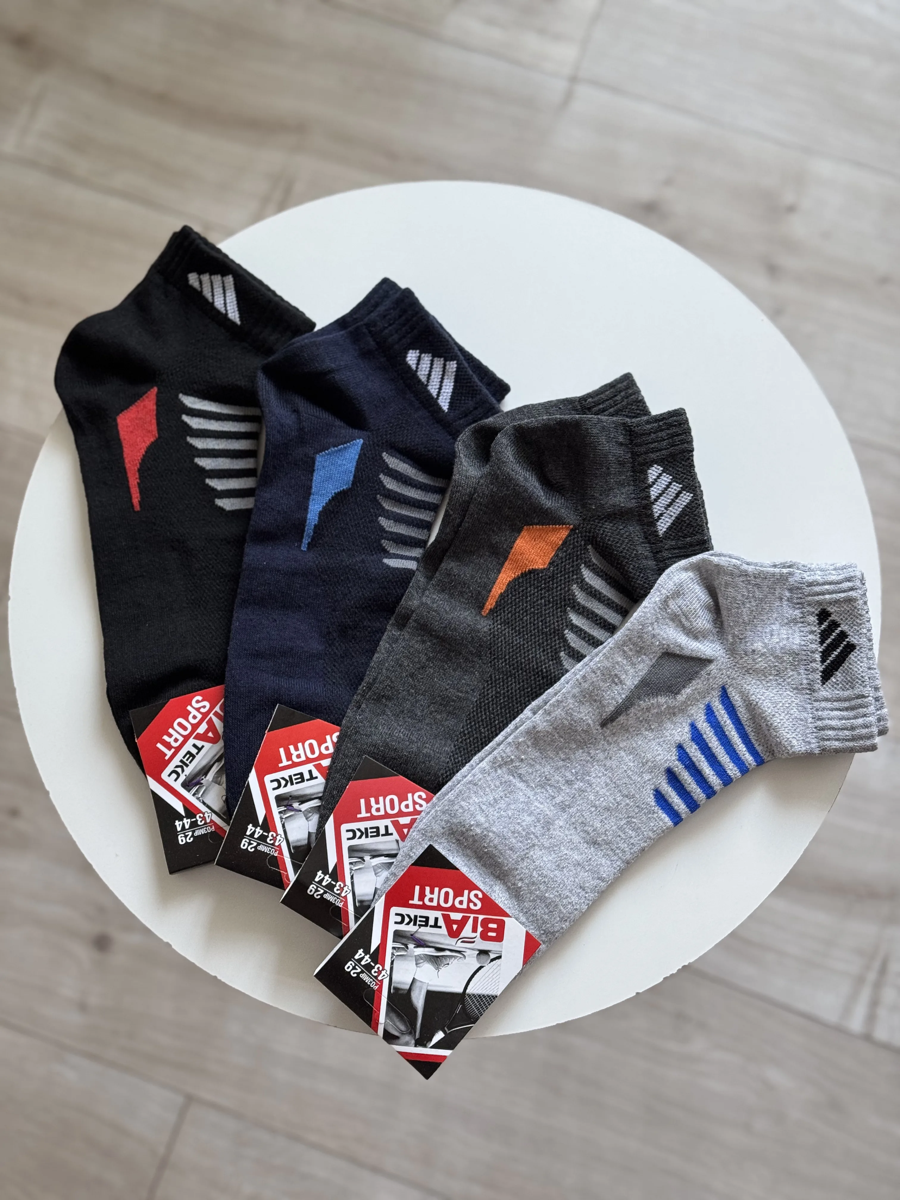 Шкарпетки патік чоловічі сітка р. 43-44 - фото 7